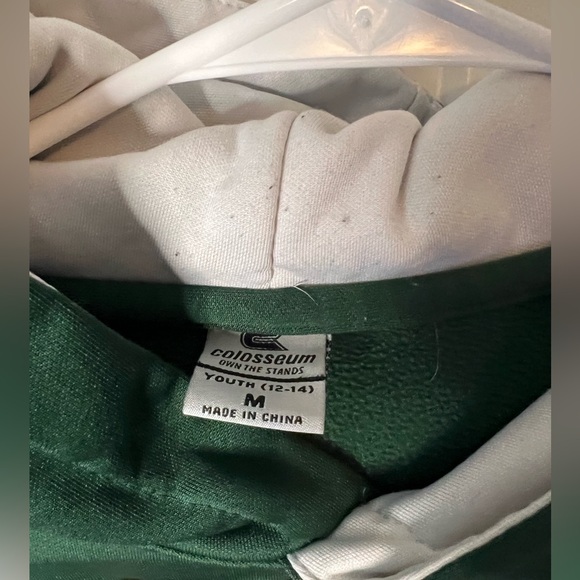Colosseum Michigan State Green and White Hoodie - Picture 5 of 6